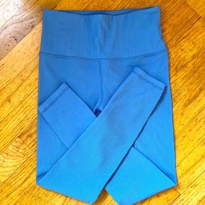 Athleta High Rise Elation Tights Ice Blue Size S